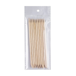 Patyczek drewniany do skórek 11.5cm zestaw 10 szt