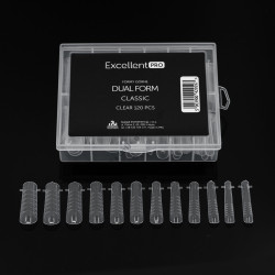 Excellent PRO Formy górne dual form classic clear 120 szt